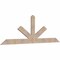 Ekena Millwork Saratoga Smooth Timber Gable Bracket, Douglas Fir, 96"W x 32"H x 1 1/2"D x 5 1/2"F, 8/12 Pitch GBW096X32X0206SAR00SDF - alternate 2